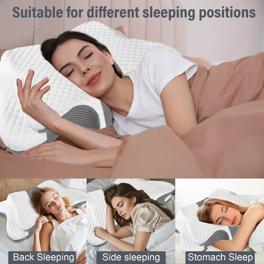 Orthopedic Cooling Cervical Support Pillow