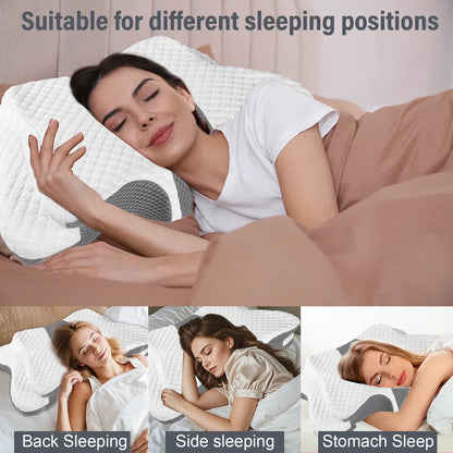 Orthopedic Cooling Cervical Support Pillow